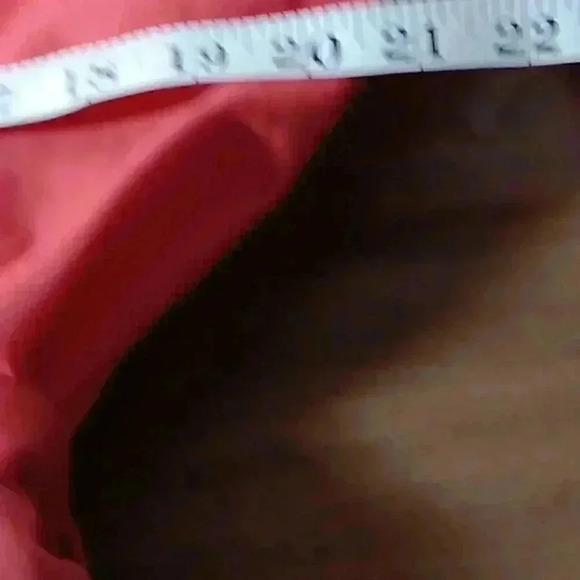 "BLACK‎ RIVET" Ladies Belted Trench Coat Sz XLCoral Color EUC - Picture 12 of 14